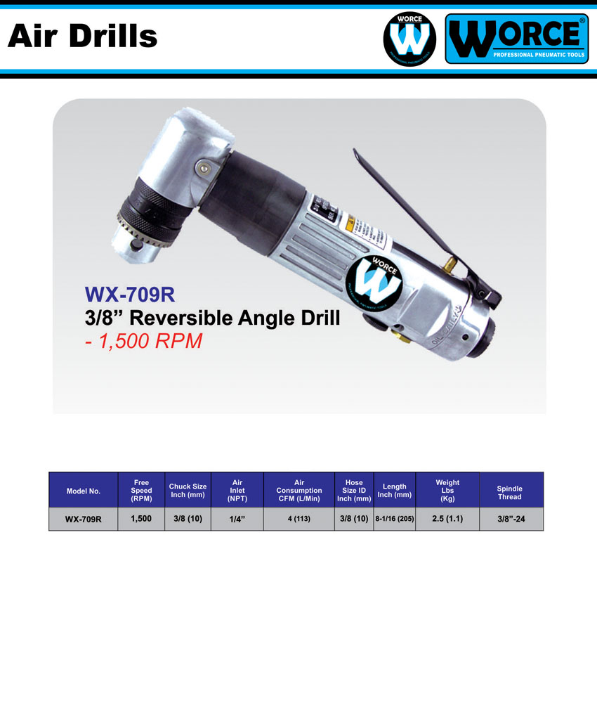دریل بادی سرکج ورث WX-709R