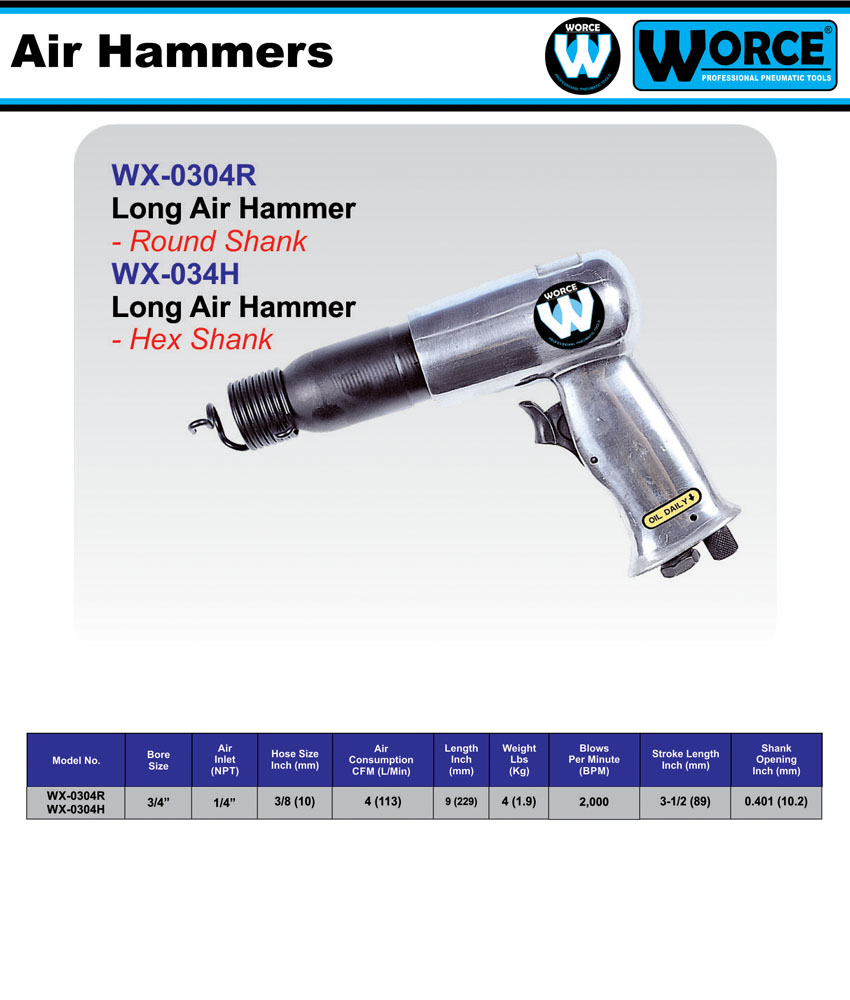 چکش بادی ورث WX-0304R