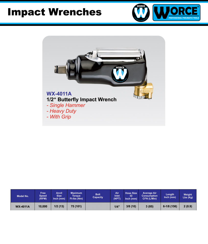 بکس بادی 1/2 اینچ ورث WX-4011A