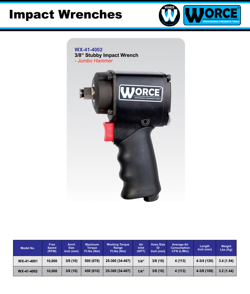 بکس بادی 3/8 اینچ ورث WX-41-4002