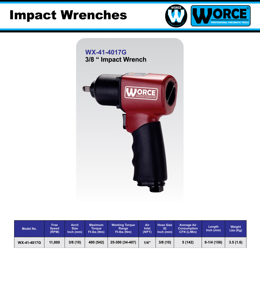 بکس بادی 3/8 اینچ ورث WX-41-4017