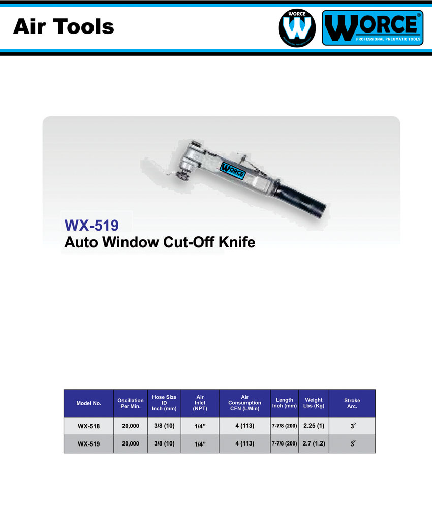 چاقو بادی ورث WX-519