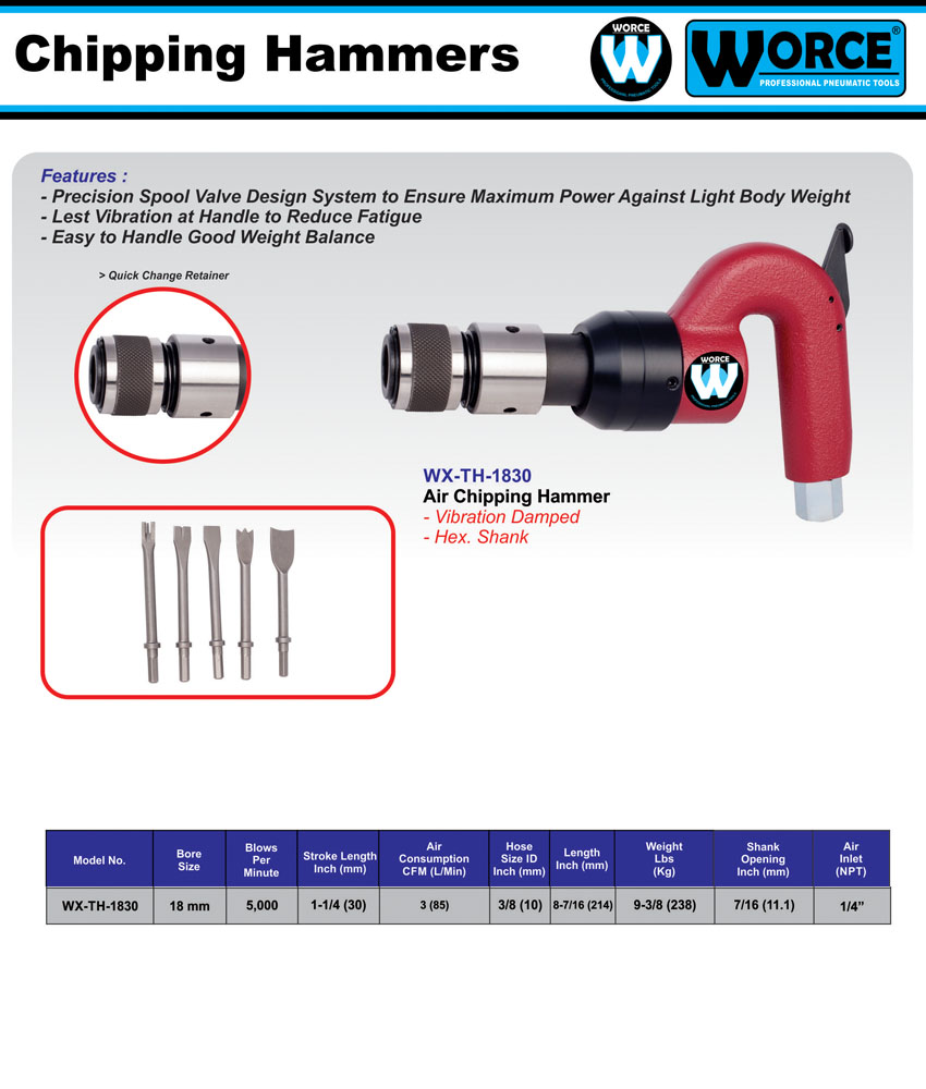 چکش بادی ورث WX-TH-1830