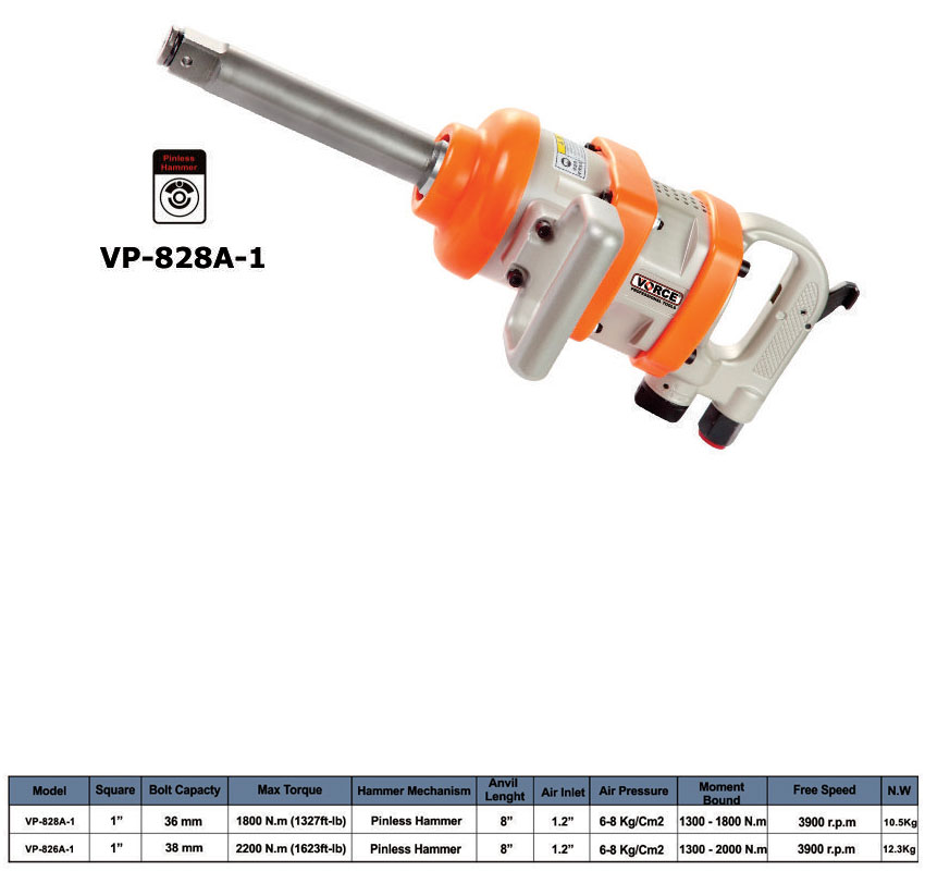 بکس بادی 1 اینچ مستقیم ورس VP-828A1