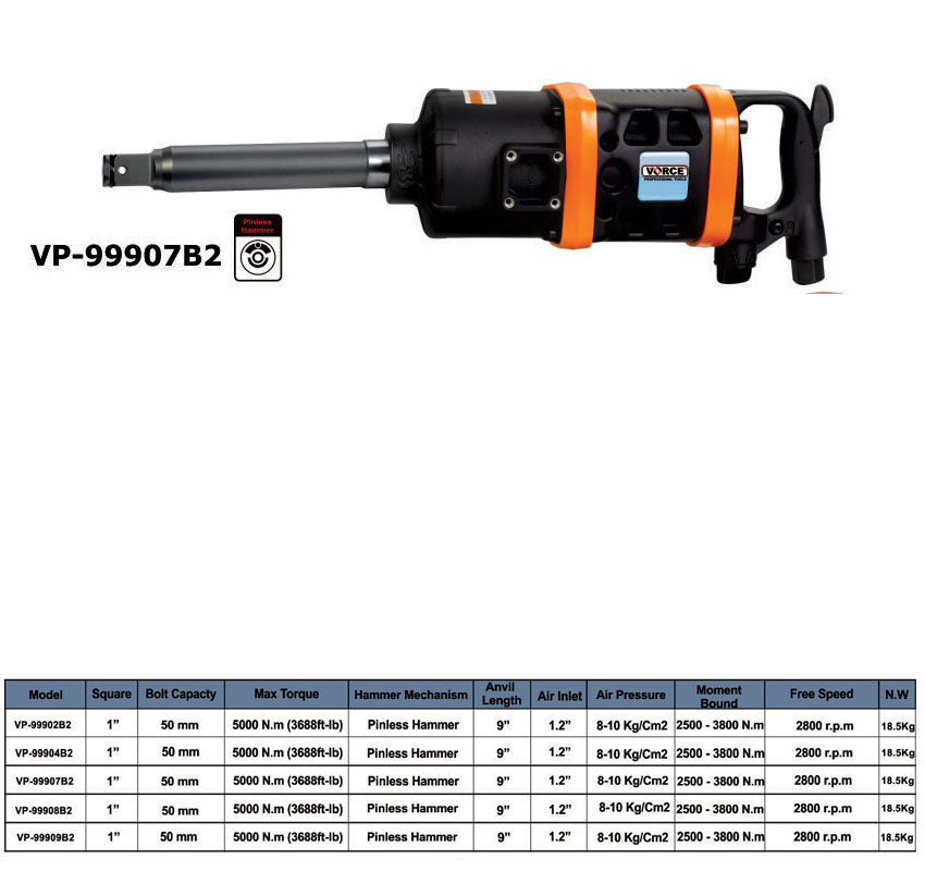 بکس بادی 1 اینچ مستقیم ورس VP-99907B2