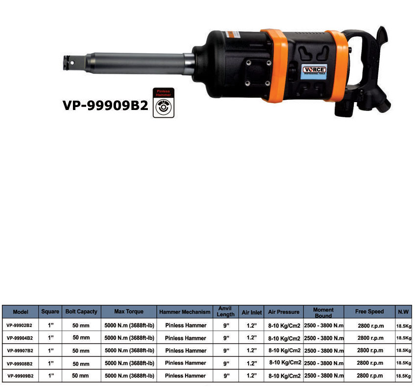 بکس بادی 1 اینچ مستقیم ورس VP-99909B2